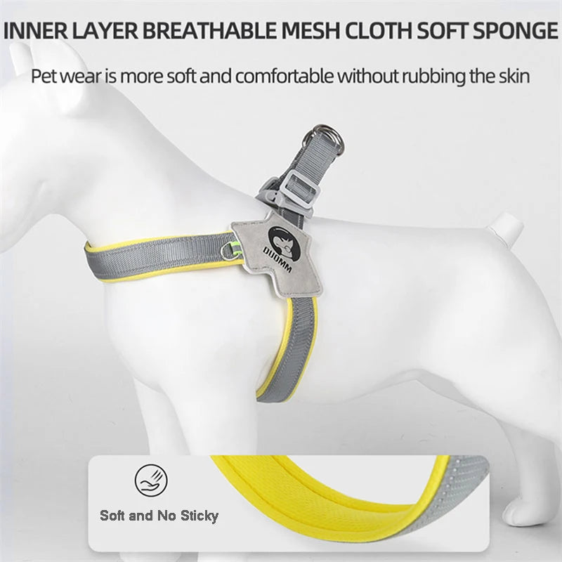 Y Dog Reflective Harness for Small and Medium Dogs