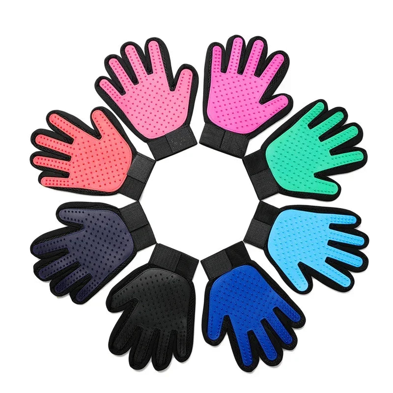 Soft Silicone Dog Grooming Glove