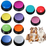 Tail N Tailz Funny Dog Recordable Pet Toys - Talking Pet Communication Buttons for Training and Interactive Play