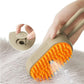 Tail N Tailz Steamy Dog Brush - 3-in-1 Electric Spray Cat Hair Brush, Dog Steamer Brush for Massage, Pet Grooming & Removing Tangled and Loose Hair