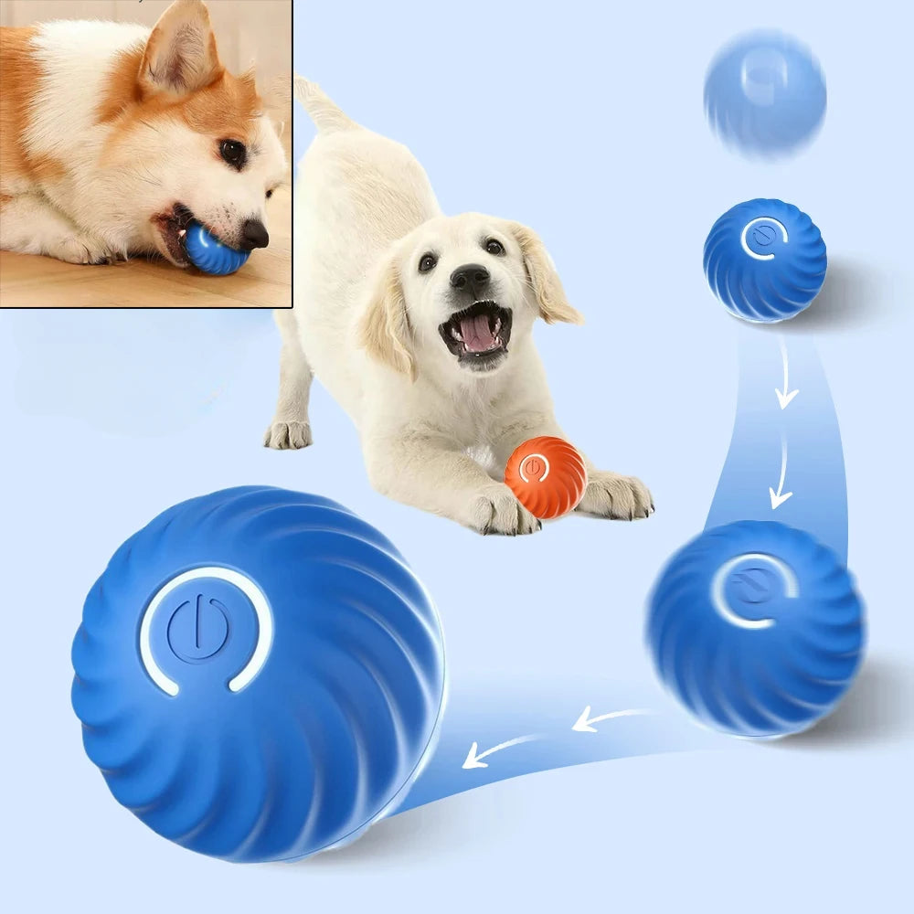 Automatic Moving Dog Toy Ball