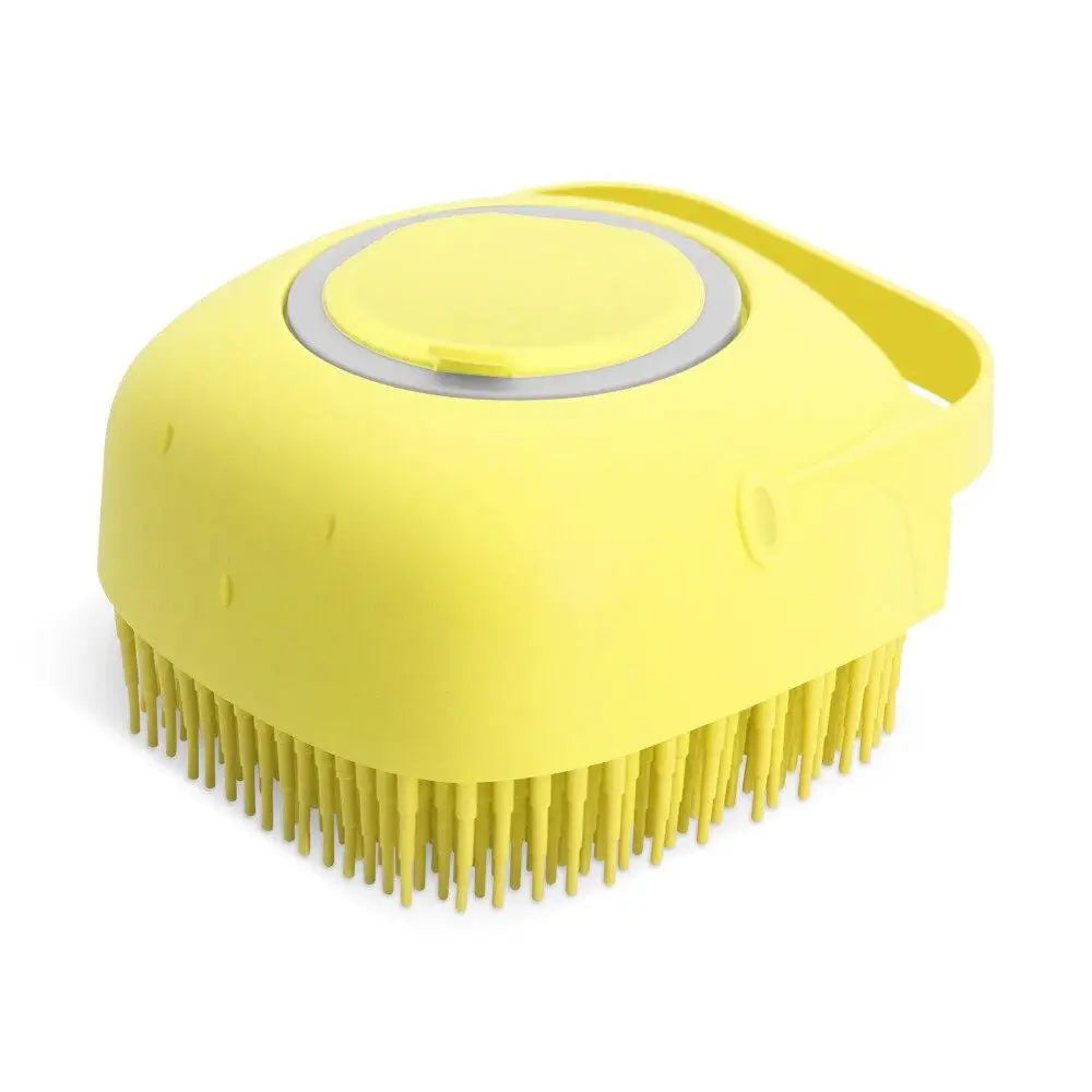 Dog Bathing Brush & Shampoo Dispenser