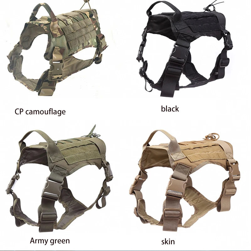 Tactical Dog Harness for Small, Medium, and Large Dogs