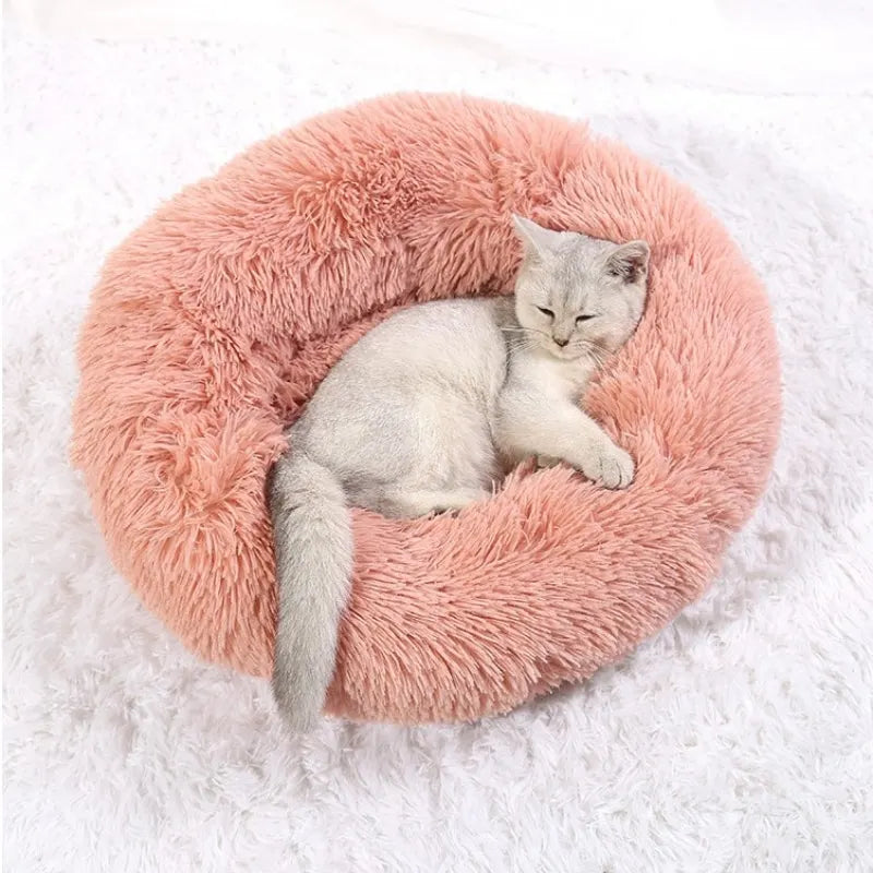 Tail N Tailz Round Pet Bed for Dogs & Cats