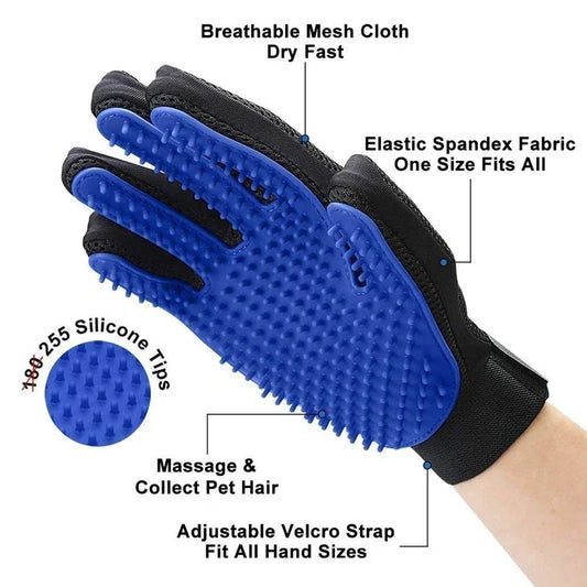 Soft Silicone Dog Grooming Glove