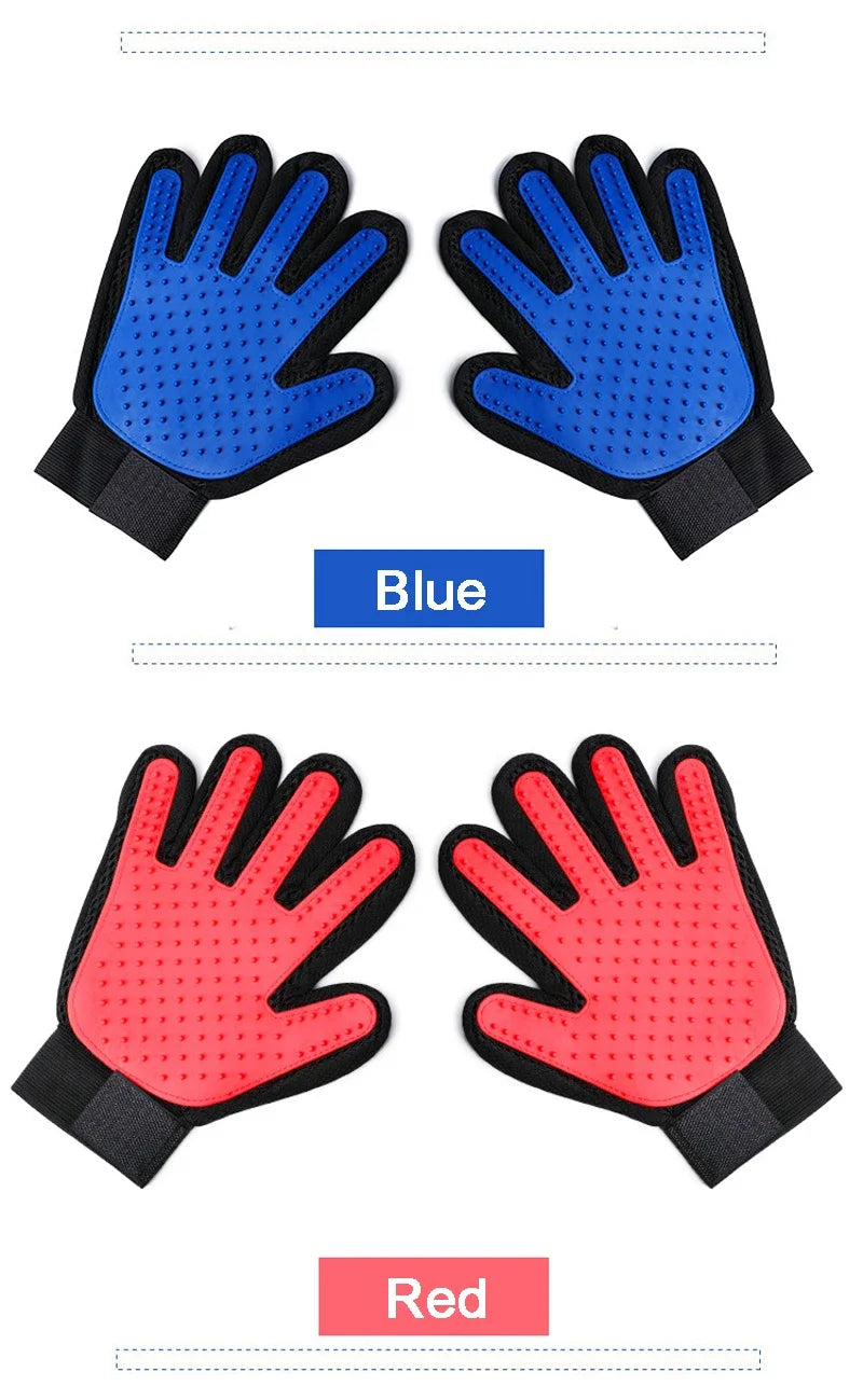 Soft Silicone Dog Grooming Glove