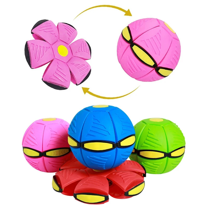 Dog Toys Magic Flying Saucer Ball