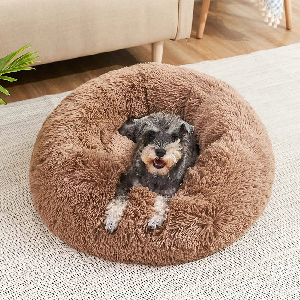 Tail N Tailz Round Pet Bed for Dogs & Cats