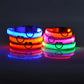 Nylon LED Night Safety Flashing Glow in the Dark Pet Dog Collar