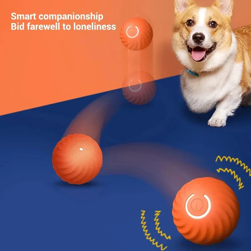 Automatic Moving Dog Toy Ball