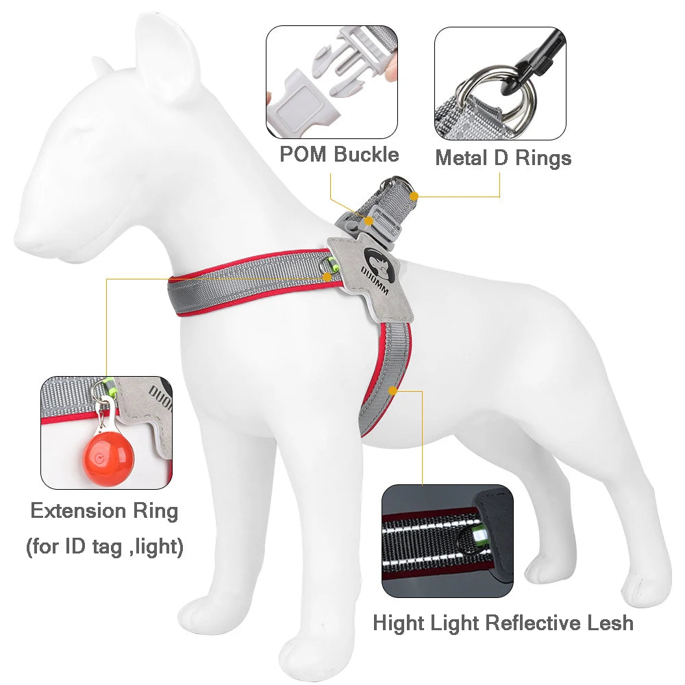 Y Dog Reflective Harness for Small and Medium Dogs