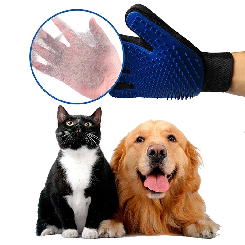 Soft Silicone Dog Grooming Glove