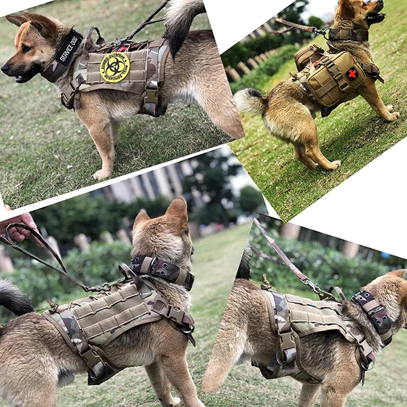 Tactical Dog Harness for Small, Medium, and Large Dogs