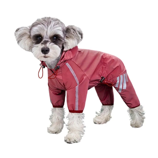 Dog Raincoat Reflective Waterproof Pet Clothes