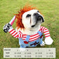 Chucky Halloween Dog Pet Costume