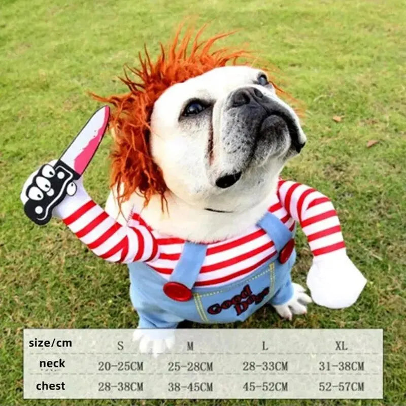 Chucky Halloween Dog Pet Costume