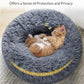 Tail N Tailz Round Pet Bed for Dogs & Cats